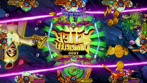 Kit de jeu de pêche d'arcade <span class=keywords><strong>Aladin</strong></span> Adventure Ocean King <span class=keywords><strong>3</strong></span> Plus pour 2/4/6/8/10 joueurs, table de jeu de pêche - Product Image 2