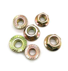 <span class=keywords><strong>Evian</strong></span> Tools Supply Q215 Écrou à bride à tête hexagonale en acier au carbone de qualité 4.8 pour usage industriel Surface zinguée - Product Image 2