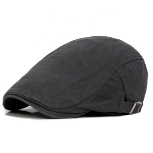 Berretto Stile Britannico Unisex in Tinta Unita, Cappello da Pittore per Uomo e Donna - Product Image 3