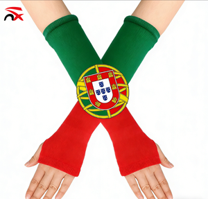 <strong>2026</strong> <strong>New</strong> Fashion Custom France Country Flag Pattern Long Arm Glove Sleeves Warmers Fingerless Knit Sleeves <strong>for</strong> <strong>Promotion</strong> Gift - Product Image 4
