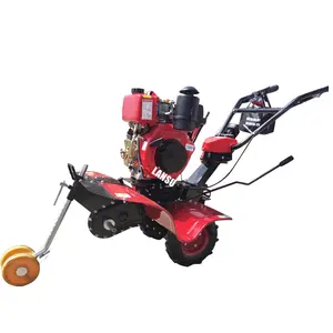 Mini Hand Power Pinne Walking Traktor Diesel Motocultor Elektro Power Pinne Grubber Elektro Power Pinne Grubber