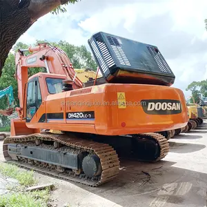 Original Doosan DH420LC-7 Used Excavator/Few Working Hours Used 420 Daewoo Doosan Excavator