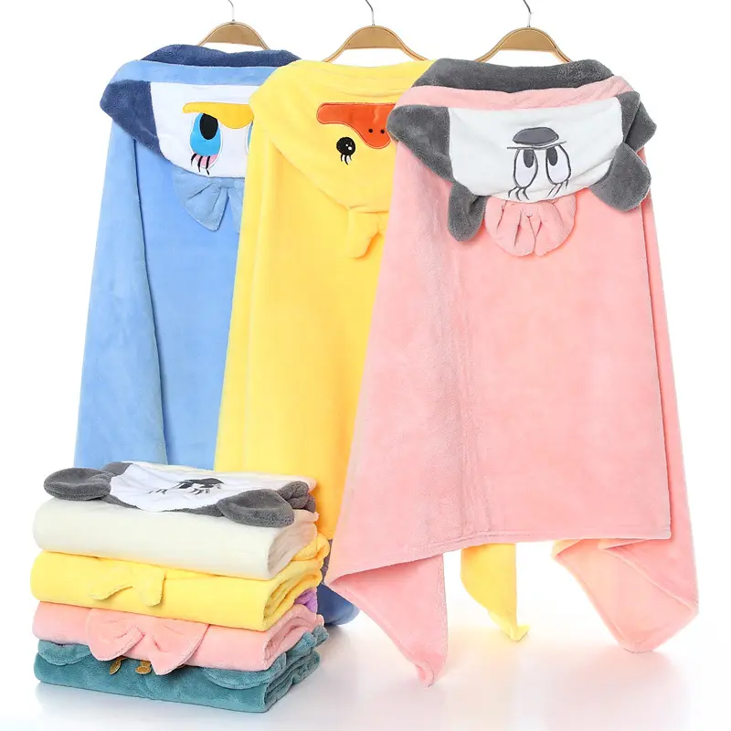 Супермягкое банное пляжное детское полотенце с капюшоном в виде животного, детское полотенце с капюшоном, детское полотенце с капюшоном
