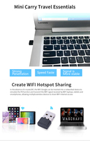 Comfast Android Mini USB WiFi adaptador Dongle 802,11 B/G/n tarjetas de red Usb receptor inalámbrico para PC