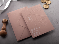 Cartes de vœux personnalisées en relief avec logo et enveloppes pour la promotion de petites entreprises