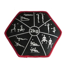 KWO Juego de Pesas Portátiles Negras de 2 kg para Gimnasio, Deportes, Ejercicio, Entrenamiento, Fitness, Venta al por Mayor - Product Image 2