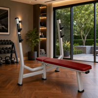 Équipement de musculation et de fitness de haute qualité, export direct d'usine du Shandong, banc plat pour la musculation à domicile et en salle de sport, avec garantie