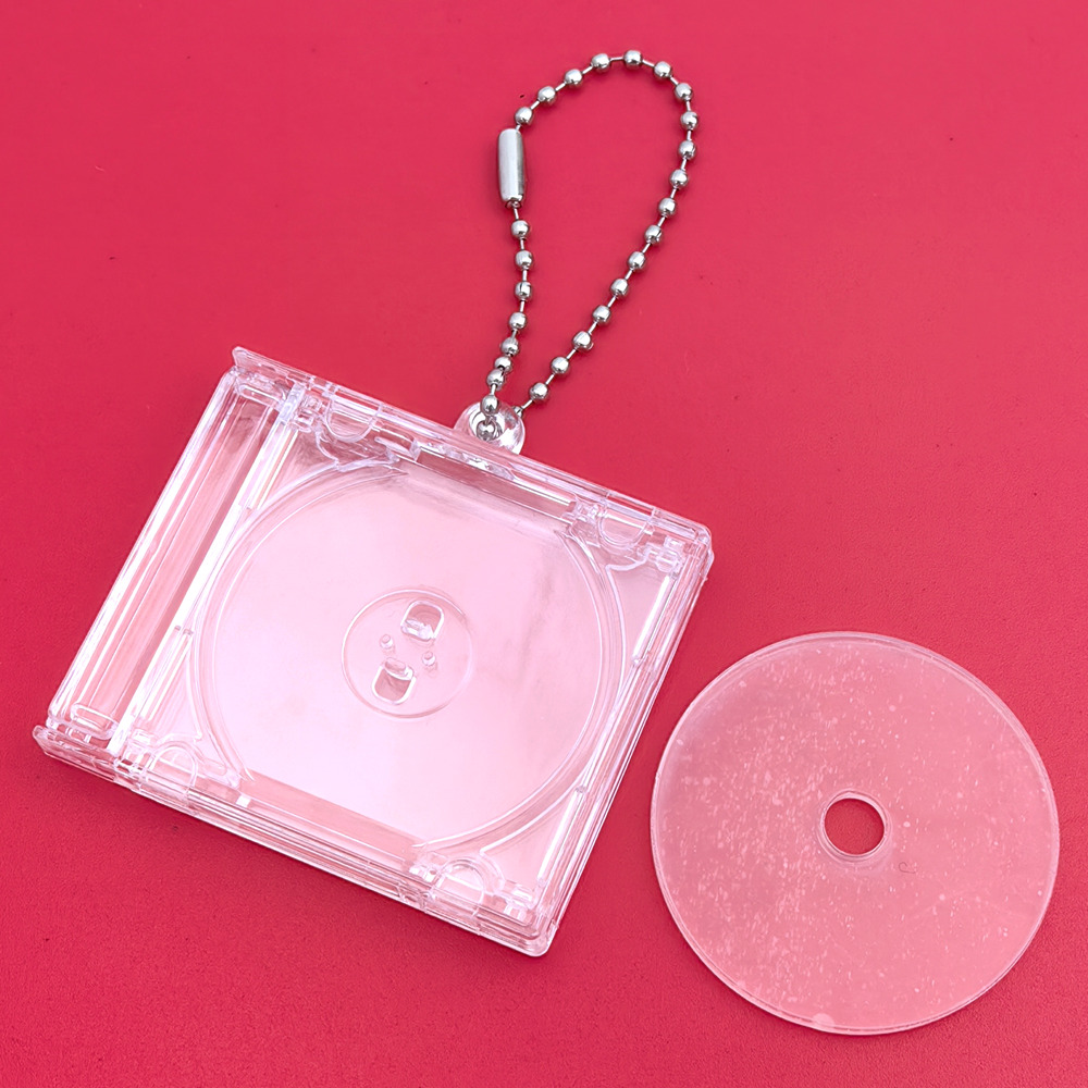 bead chain+cd case + blank cd