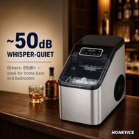Máquina de Gelo Elétrica para Espaços de Coworking SC-6203, para Lounge de Escritório, 8 Bolas, 15/25 Minutos, 3cm, Cristal, Automática, <60dB, Hotel, OEM, CE, ETL