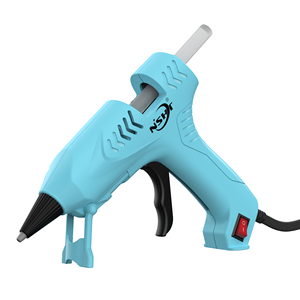 Mini pistola de pegamento termofusible de baja temperatura al por mayor de fábrica, herramientas de bricolaje de pegado rápido, pistolas de pegamento termofusible de 20 vatios con palos - Product Image 1