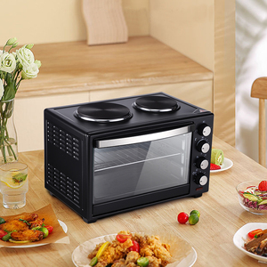 WINNING STAR Lò Nướng Điện Đứng Lớn Màu Đen BS 40L ST-9601 Lò Vi Sóng Lò Nướng Bánh <span class=keywords><strong>Pizza</strong></span> Điện 1600W - Product Image 4