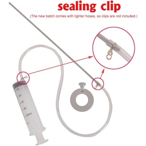 Kit d'outils universel Nachee pour le réglage du niveau d'huile de fourche de <span class=keywords><strong>moto</strong></span> – Jauge de niveau de suspension, seringue, anneau réglable pour l'<span class=keywords><strong>entretien</strong></span> et la réglage des fourches - Product Image 2