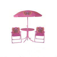 Set de Table pique-nique avec Parasol, chaise pliante, 1 ensemble, pour jardin, pique-nique, Parasol, HMD-G-803