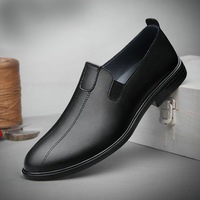 Chaussures décontractées blanches à enfiler pour hommes, mocassins de ville printemps-automne, chaussures de bureau confortables à semelle souple pour le quotidien