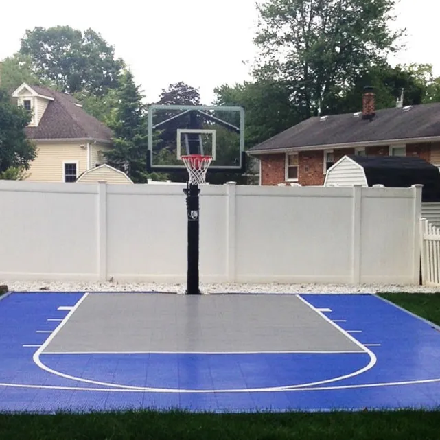 Backyard Basketball Court Outdoor Mini Half Basketball Court Backyard Basketball Court Mini Basketball Court Flooring 20 Feet By 20 Feet