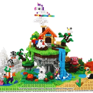 PUNGROW Pixel Box <strong>Small</strong> Particle Animal Cartoon Figurines Puzzle DIY Assembly Educational Toy Mini <strong>Bricks</strong> Building Blocks Sets - Product Image 2