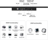 Computadora Todo en Uno de 21.5 Pulgadas, Android 12, 12 Núcleos, Pantalla Táctil, Panel PC Industrial, Montaje en Pared, RK3399, 4 GB de RAM, 64 GB de ROM, 1920x1080 IPS