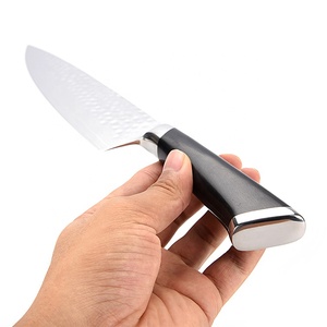 มีดเชฟ Chaku Knife Premium Kitchen ขนาด 8 นิ้ว ผลิตจากเหล็ก VG10 ลายดามัสกัส พร้อมด้ามไม้มะเกลือ - Product Image 3