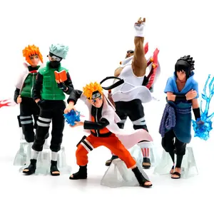 Prodotti più venduti giapponese cartone animato Anime 5 pz/set Kakashi Sasuke Narutos figure figurine collezione