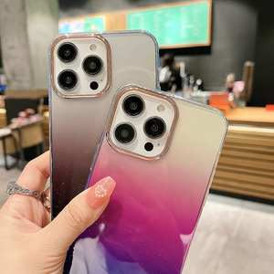 Funda de teléfono a prueba de golpes con purpurina, funda de teléfono a la moda con brillo suave para <span class=keywords><strong>iPhone</strong></span> 15 <span class=keywords><strong>14</strong></span> <span class=keywords><strong>13</strong></span> 12 11X8 7 Pro Max - Product Image 5