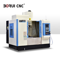 Fresadora CNC VMC650 con Carcasa Completa y Generador de Pulsos Manual para Capacitación Técnica