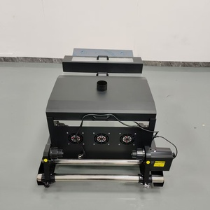 เครื่องปั๊มร้อนแบบสองหัว Hybons A1 ระบบ CMYK+W พร้อมเครื่องเขย่าผงสำหรับงานพิมพ์เสื้อผ้าขนาดเล็ก และเครื่องอบแห้งอัตโนมัติ 1800W - Product Image 4