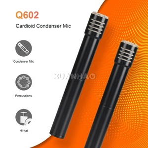 Ensemble de microphones de batterie dynamiques portables haute sensibilité <span class=keywords><strong>KING</strong></span>-717 à directivité supercardioïde pour équipement de sonorisation en direct et DJ - Product Image 5