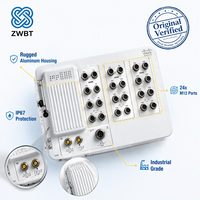 Commutateur Cisco Catalyst IE-3400H-24FT-A, robuste, IP67, 24x FE M12 D-Coded, -40°C à 75°C, montage mural, sans ventilateur, Network Advantage