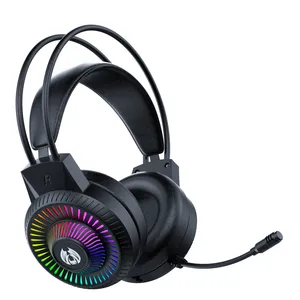 Hot Sale Cheapest RGB Computer Gamer Headphone With Microphone Wired Astro Gaming Headset