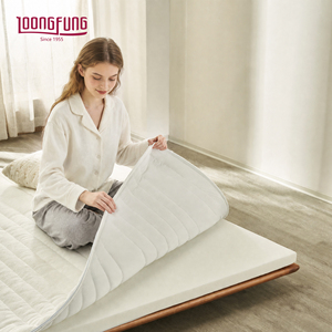 Colchón de Látex Natural LOONGFUNG Personalizado, con Tela Suave al Tacto, <span class=keywords><strong>Espuma</strong></span> de <span class=keywords><strong>Alta</strong></span> <span class=keywords><strong>Densidad</strong></span>, Envasado en Rollo Delgado para Dormitorio - Product Image 1