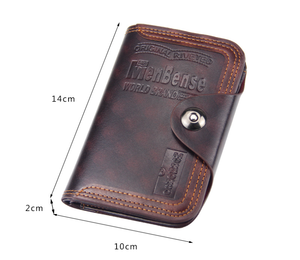 Portafoglio Porta Carte di Credito in PU per Uomo e Donna, Portafoglio Sottile RFID, Regalo Aziendale, Custodia in Pelle per Carte - Product Image 6