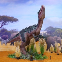 Modelo de Dinosaurio Baryonyx Animatrónico Premium, Espinosaurio Robótico Realista para Exhibición en Museos
