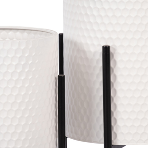 Macetas Decorativas Modernas con Soporte Metálico, Macetas de Interior para Decoración del Hogar, Sala de Estar, Entrada y Pasillo - Product Image 5