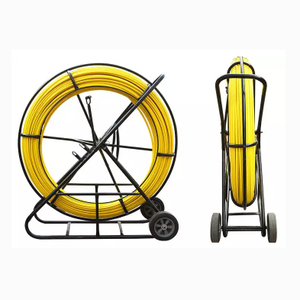 工厂价格8毫米100米鱼带玻璃纤维玻璃钢可追踪电线导管杆电缆蛇行杆和导管电缆导管 - Product Image 1