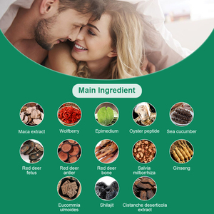 OEM/ODM Factory Supply High Quality Natural Shilajit <b>Capsules</b> <b>Sea</b> <b>Moss</b> Ashwagandha Tongkat Ali for Men 60 Count Support Energy - Product Image 2