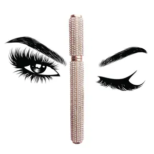 Makeup Pen OEM Cosmetic Makeup Pen Diamond Pen Waterproof Private Label Adhesive Gel Eyeliner Without Logo