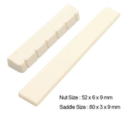High Quality Instrument Accessories Hold Strings Spare Parts Classical Guitar Bone Nut