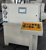Presse hydraulique 100T pour la fabrication de briques de noix de coco avec pompe à moteur, alimentation automatique en poudre, presse hydraulique électrique à quatre colonnes