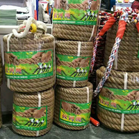 Cordon en jute recyclé jaune de haute qualité 4 mm pour chaussures, sacs, vêtements, textiles de maison, macramé, bricolage, multi-usages