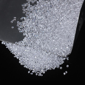 SICGEM D Color VVS1 Clarity Loose Melee <strong>Moissanite</strong> Passes <strong>Diamond</strong> <strong>Tester</strong> Round Excellent Cut - Product Image 2