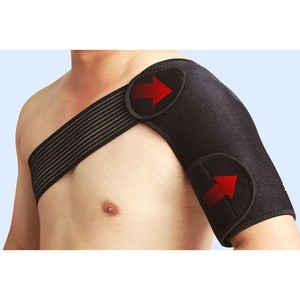 Soporte para hombros de neopreno, talla única, transpirable, unisex, para deportes y uso diario - Product Image 1