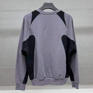 Sudadera con Capucha Personalizada con Hombros Caídos, Sudadera de Algodón Grueso Bordada para Hombre, Sudadera de Cuello Redondo Extra Grande - Product Image 2