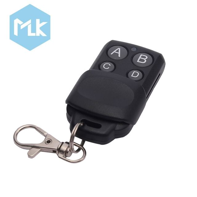 MLK Smart Wireless Remote Control Switch 433MHz Cloning Duplicator for Electric Gate & Garage Door Universal RF Communication