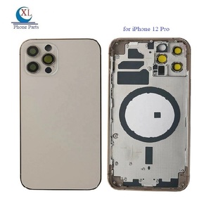 Boîtiers de téléphone portable de remplacement pour <span class=keywords><strong>iPhone</strong></span> 14 13 12 Pro, <span class=keywords><strong>coque</strong></span> arrière de <span class=keywords><strong>batterie</strong></span> pour <span class=keywords><strong>iPhone</strong></span> 12 Pro Max, <span class=keywords><strong>coque</strong></span> arrière avec logo - Product Image 2