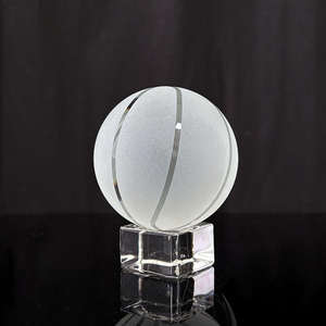 Nouveau basket-ball en verre cristal optique avec MH-Q0143 d'événements sportifs de base - Product Image 1