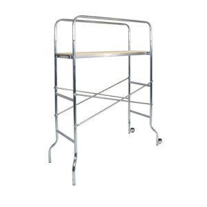 ชั้นวางของเหล็กชุบสังกะสีแบบโครงเหล็กก่อสร้างพร้อมแท่นเหล็ก - Product Image 2