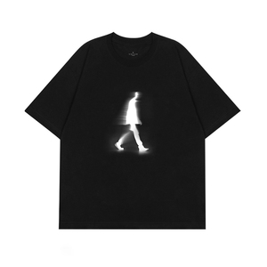 Bán Buôn Mùa Hè 100% Bông 260gsm Người Đàn Ông Quá Khổ Của T-Shirts Biểu Tượng Tùy Chỉnh In Heavyweight Màn Hình Lụa Đồng Bằng Vải Dệt Kim - Product Image 2