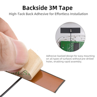 Antenne RF interne omnidirectionnelle FPC polarisée verticalement 2,4 G 15 dBi avec connecteur pour LoRa LPWAN IoT, fréquence personnalisée, personnalisation OEM complète