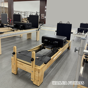 Vente en gros : Lit <span class=keywords><strong>de</strong></span> Pilates Reformer en bois <span class=keywords><strong>de</strong></span> chêne <span class=keywords><strong>de</strong></span> haute qualité pour studio commercial, Machine <span class=keywords><strong>de</strong></span> Pilates Reformer en bois <span class=keywords><strong>de</strong></span> chêne pour studio - Product Image 5