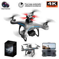 KY102 Drone Quadricoptère Débutant en Plastique avec Évitement d'Obstacles, Télécommande, Flux Optique et Photographie Aérienne Haute Définition